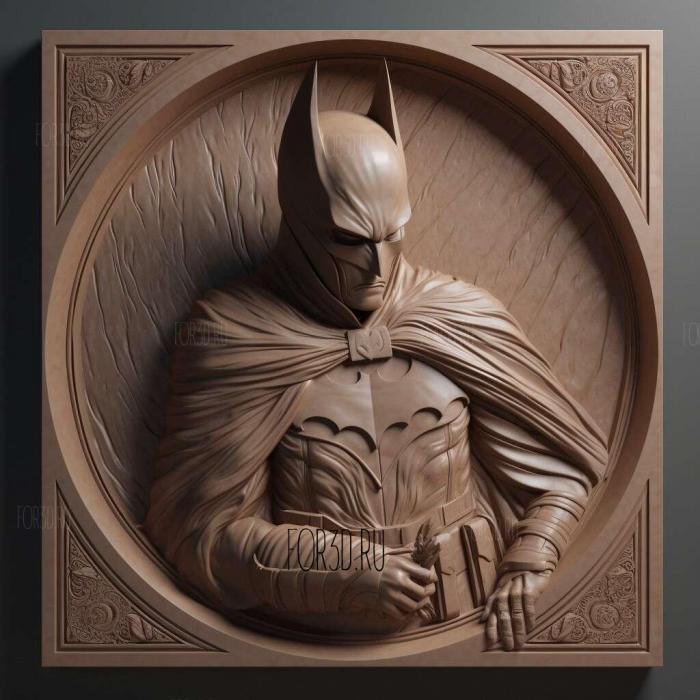 Damian Wayne 2 stl model for CNC